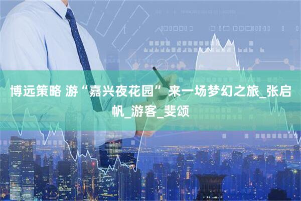 博远策略 游“嘉兴夜花园” 来一场梦幻之旅_张启帆_游客_斐颂