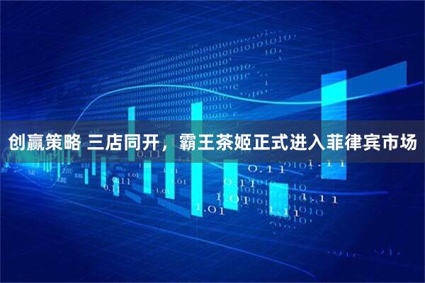 创赢策略 三店同开，霸王茶姬正式进入菲律宾市场
